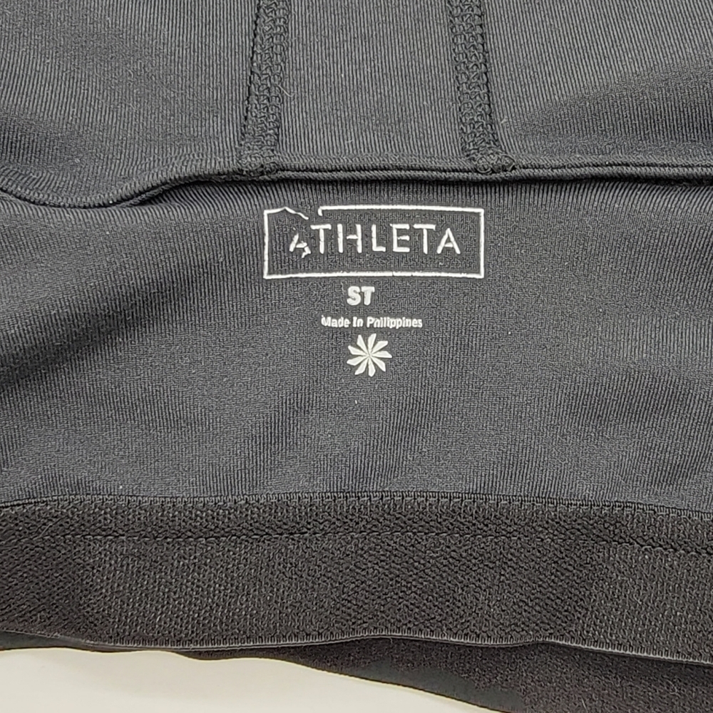 ATHLETA Black Sizzle Dress Womens Size Small Tall ST Halter Summer Beach Dresses - Picture 10 of 12
